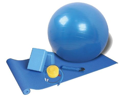 Набір для йоги LiveUp Yoga Set, синій