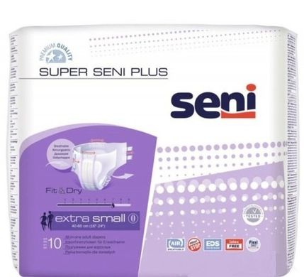 Подгузники Super Seni Plus Extra (0) Small, 10 шт., 26666
