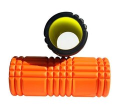 Ролик для йоги LiveUp Yoga Roller, помаранчевий