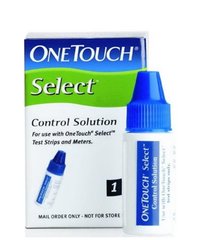 Контрольный раствор глюкозы OneTouch Select, 3,75 мл