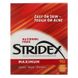 Stridex, Одношаговое средство от угрей, максимальная сила, без спирта, 90 мягких салфеток