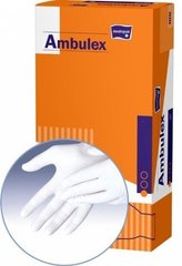 Перчатки смотровые нестерильные припудренные Matopat Ambulex, 50 пар, р. L, 83A01092