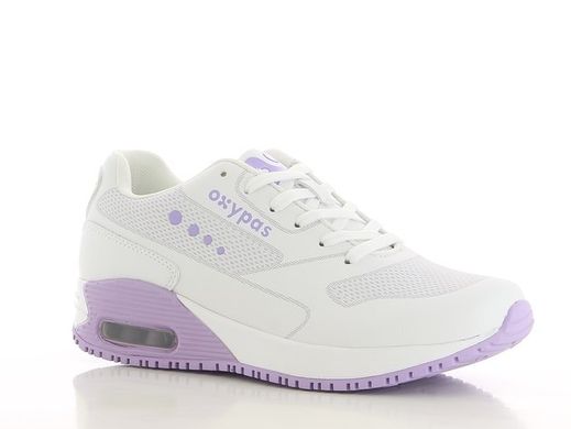 Туфли Ela ESD SRC, цвет Бело-фиолетовый, Oxypas
