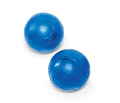 Мяч терапевтический Therapy ball LEDRAGOMMA, диам. 10 см, 0,5 кг, пара, прозрачный синий