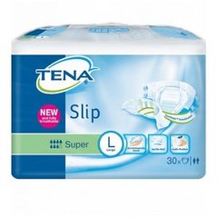 Подгузники Tena Slip Super L, 30 шт., Tena