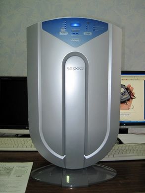 Очищувач-іонізатор повітря ZENET XJ-3800, сірий