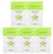 Idealove, Superfood Skin Savior, маска із суперфудами, лайм, 5 шт. по 20 мл, IDE-02314