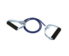 Комплексный жгут-тренажер с мягкими ручками без упаковки Thera-Band, синий, высокой плотности, 21724