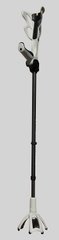Ергодинамик L-костыль с подлокотником белый, ручка черная FDI EDL-0502