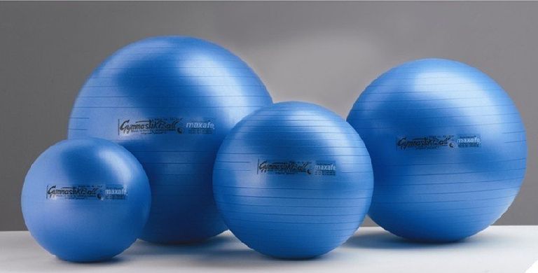 Мяч Gymnastik Ball LEDRAGOMMA Maxafe, диам. 65 см, синий