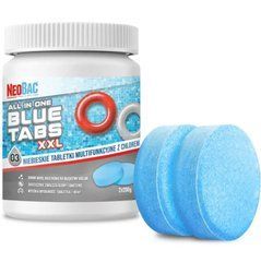 CHLOROX BLUE TABS многофункциональные таблетки для бассейна 2шт по 200 грамм (400 гр), NTCE, Хлорокс200.400