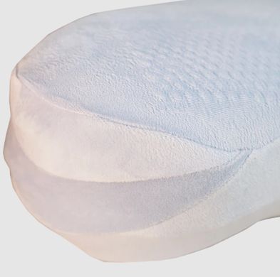 Ортопедическая подушка с эффектом памяти и гелевой вставкой Olvi "Butterfly Gel" 59х39х14см J2539G