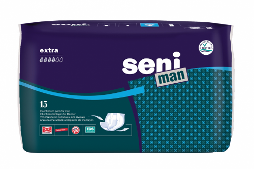 Прокладки урологічні SENI Man Extra 15 шт., 83-00001