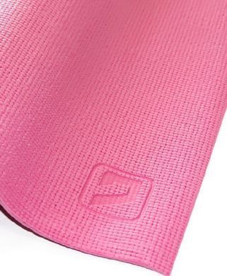 Коврик для йоги LiveUp PVC Yoga Mat, розовый
