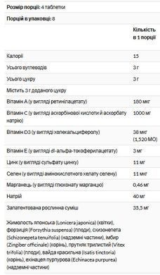 21st Century, ImmuBlast&reg;, натуральный цитрус, 32 жевательные таблетки, 21st Century