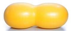 Гімнастичний м'яч із системою ABS у формі арахісового горіха ТРІВЕС M-240, діам. 40 см, жовтий