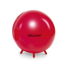 М'яч Sitsolution LEDRAGOMMA Standard, діам. 55 см, червоний