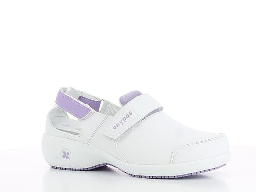 Туфлі Salma ESD SRC, колір Біло-фіолетовий, Oxypas
