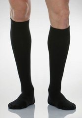 Гольфи RelaxSan антиварикозні з бавовною для чоловіків, закритий носок, чорний, 280 ден, 2