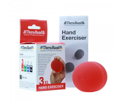 Мяч тренажер для разработки кисти Thera-Band XL, красный, 12340