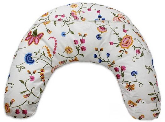 Наволочка для подушки Лежебока для кормления с рисунком «Весенние цветы»