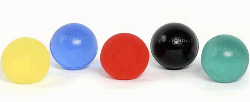 Мяч тренажер для разработки кисти Thera-Band XL, красный, 12340