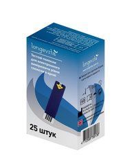 Тест-полоски Longevita 25 шт.