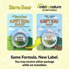Mild By Nature, Sierra Bees, Bumpy Road Salve&reg;, мазь от ушибов, 17 г, MBN-02558