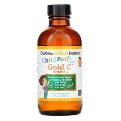 Жидкий витамин С для детей California Gold Nutrition, 118 мл