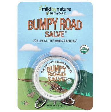 Mild By Nature, Sierra Bees, Bumpy Road Salve&reg;, мазь от ушибов, 17 г, MBN-02558