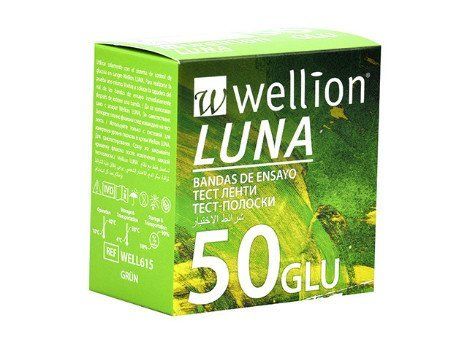 Тест-смужки Wellion Luna №50 glu (глюкоза)