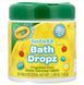 Crayola, Shaker Bath Dropz, для дітей старше 3 років, без ароматизаторів, 60 таблеток, 102 г, CYA-03402