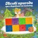 Масажний килимок з настільною грою "Лісові пригоди" 8 елементів, Ortek 09631