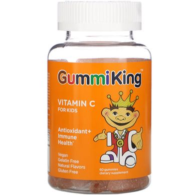Витамин C для детей, 60 мармеладок, GummiKing, GUM-00053