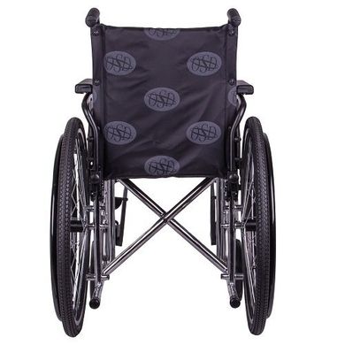Инвалидная коляска OSD Millenium ІІІ с санитарным оснащением, ширина 40 см, хром OSD-STC3+WC