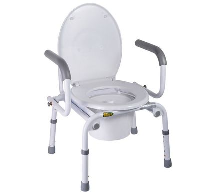 Крісло-туалет з відкидними підлокітниками A8900AD, NOVA