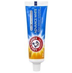 Arm & Hammer, Advance White, высокоэффективная отбеливающая зубная паста, чистый аромат мяты, 121 г, ARH-18660
