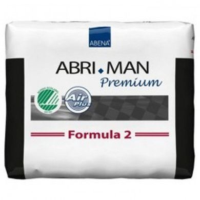 Урологические прокладки Abri-Man Premium Formula-2, 700мл, 23x29см, 14шт., ABENA, 41007