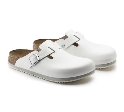 Сабо ортопедические (белые) Boston, BIRKENSTOCK, 60134S