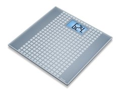 Ваги скляні підлогові BEURER GS 206, сірий (Squares)