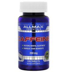 Кофеїн ALLMAX 200 мг, 100 таблеток, AMX-12622