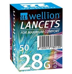 Ланцети Wellion 28g №50