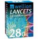 Ланцети Wellion 28g №200