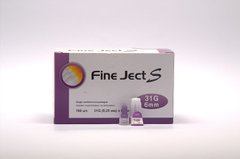Иглы Fine Ject для инсулиновых шприц-ручек 6 мм., 100 шт.