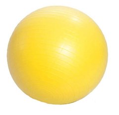 Гімнастичний м'яч із системою антирозрив ABS Трівес M-255, діам. 55 см, жовтий