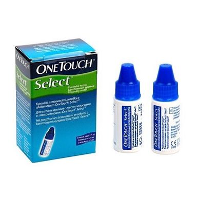 Контрольний розчин глюкози OneTouch Select, 3,75 мл