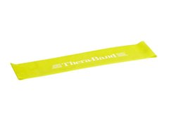 Замкнута лента-экспандер Thera-Band, довжиною 30,5 см, жовтого кольору, тонка, 20811