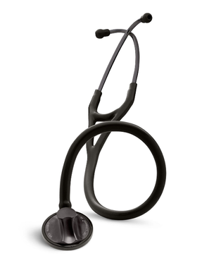 Стетоскоп кардиологический Littmann Master Cardiology, черный с головкой дымчатого цвета, мод. 2176