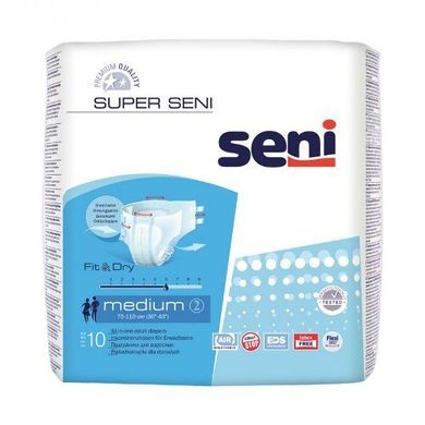 Підгузки Super Seni Medium (2), 10 шт. Air, 14125
