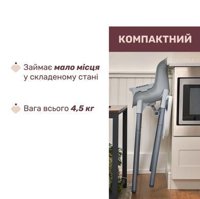 Стільчик для годування 3 в 1 Chicco Polly Zest, 87170.77